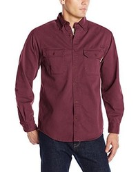 Wolverine Fletcher Soft And Rugged Twill Long Sleeve Shirt