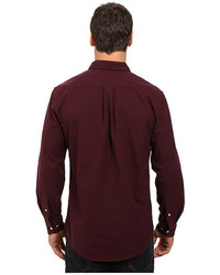U.S. Polo Assn. Long Sleeve Solid Oxford Cloth Button Down Woven Shirt