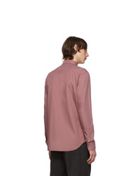 Maison Margiela Pink Vintage Dyed Slim Fit Shirt