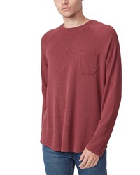 Paige Abe Long Sleeve Thermal Pocket T Shirt