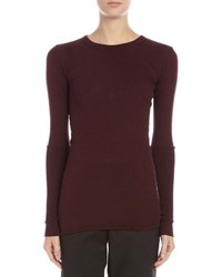 Enza Costa Cashmere Long Sleeve Tee