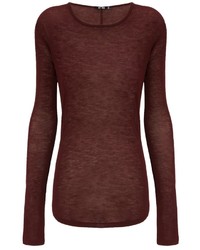 BLK DNM Dark Ruby Jersey T Shirt 36