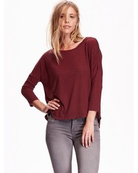 Old Navy Long Sleeve Oversized Tee For