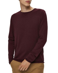 Selected Homme Pima Cotton Silk Long Sleeve T Shirt