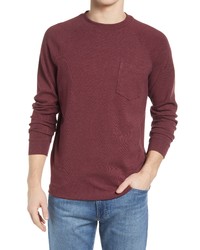 The Normal Brand Puremeso Sweatshirt In Wine At Nordstrom