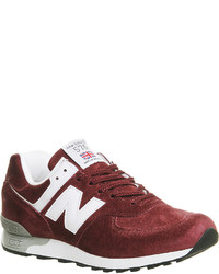 New Balance 576 Low Top Suede Trainers