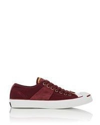 Converse Jack Purcell Johnny Ox Sneakers Burgundy Size 7m