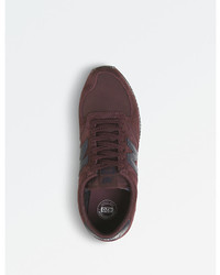 New Balance U420 Suede And Mesh Trainers