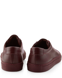 Woman By Common Projects Bordeaux Low Top Achilles Trainers