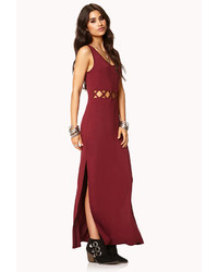 Forever 21 Caged Front Maxi Dress