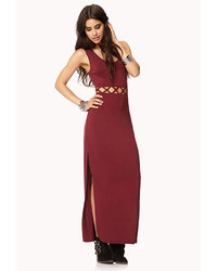 Forever 21 Caged Front Maxi Dress