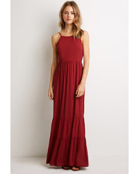 Forever 21 Tiered Maxi Cami Dress