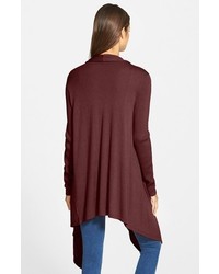 Leith Waterfall Open Front Cardigan