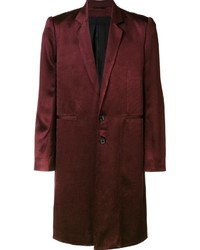 Ann Demeulemeester Single Breasted Coat