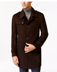 Kenneth Cole New York Kenneth Cole Reaction Elmore Slim Fit Tic Overcoat