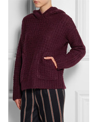 Elizabeth and James Hooded Chunky Knit Sweater