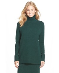 Petite Halogen Mock Turtleneck Sweater