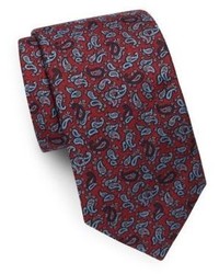 Eton Italian Silk Tonal Paisley Tie
