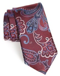 Nordstrom Shop Large Paisley Silk Tie