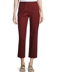 The Row Seloc Straight Leg Cropped Pants
