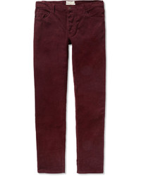 Oliver Spencer Slim Fit Corduroy Trousers