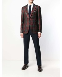 Tagliatore Checked Suit Blazer