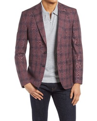 Ted Baker London Fit Check Wool Blend Sport Coat