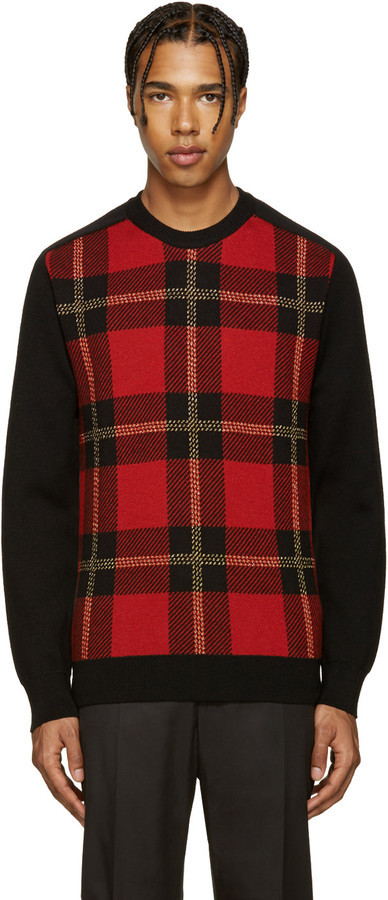 Balmain plaid discount