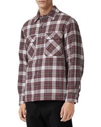 Burberry Barlow Plaid Flannel Shirt
