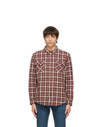 Levis Vintage Clothing Red And White Flannel Shorthorn Shirt