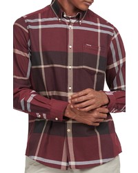 Barbour Dunoon Tailored Fit Plaid Twill Shirt