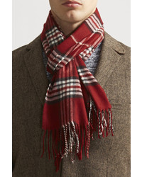 Fraas Traditional Plaid Scarf