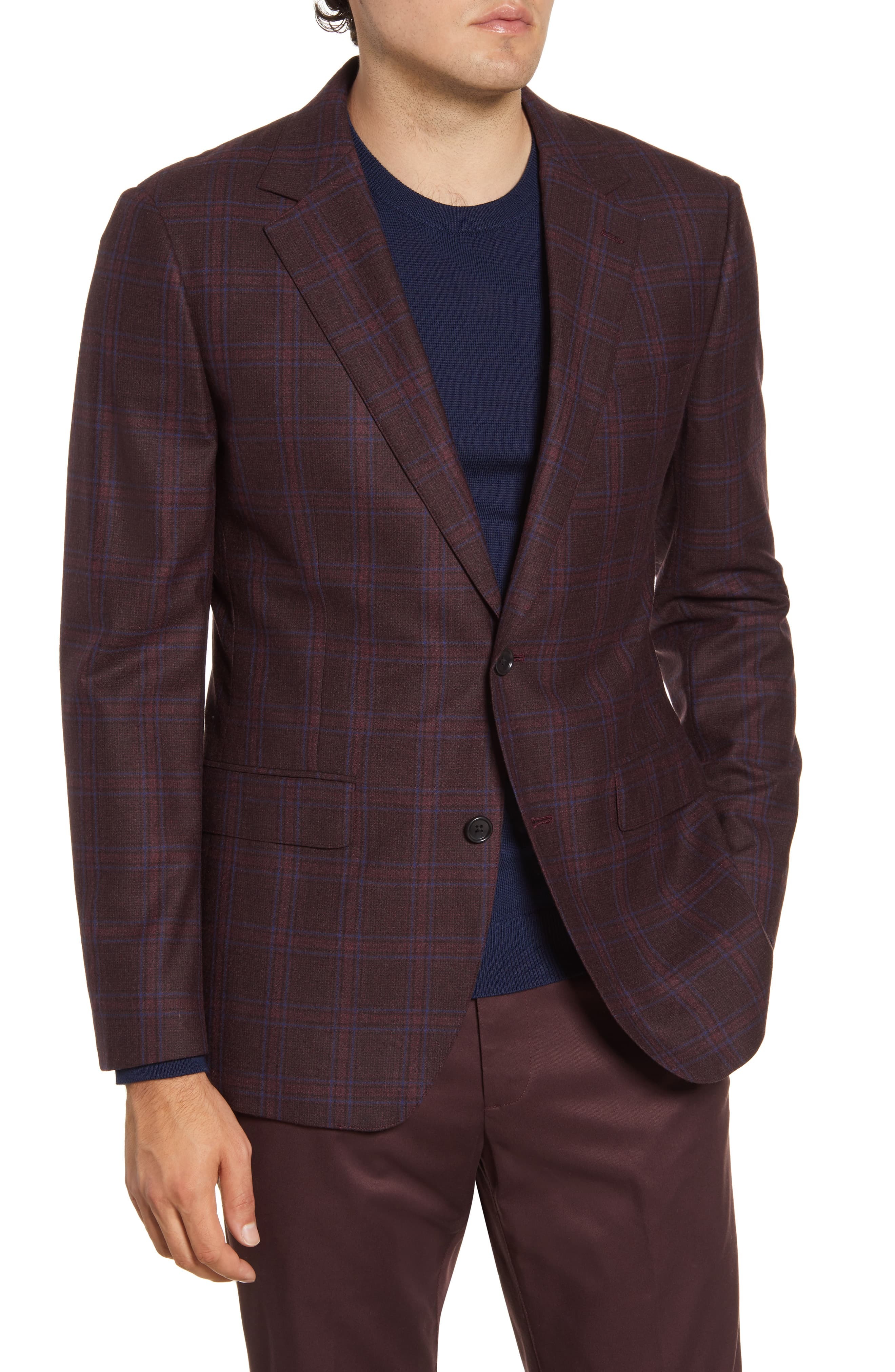 Bonobos Jetsetter Slim Fit Plaid Wool Sport Coat, $224 | Nordstrom ...