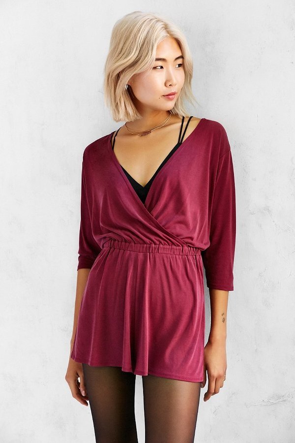 Silence & Noise Silence Noise Tangled Up Romper, $59, Urban Outfitters