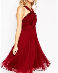 Needle & Thread Chiffon Bodice Midi Dress