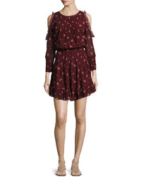 Joie Arleth Floral Print Pleated Dress