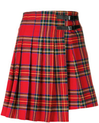 P.A.R.O.S.H. Tartan Pleated Skirt