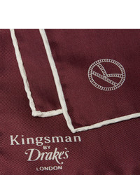 Kingsman Drakes Silk Pocket Square