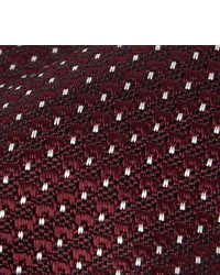 Tom Ford 8cm Pin Dot Silk Jacquard Tie
