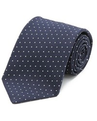 Drakes Drakes Dotted Woven Tie