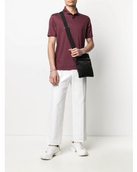 Z Zegna Concealed Front Polo Shirt