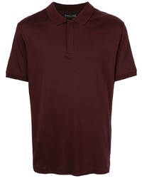 Emporio Armani Concealed Front Polo Shirt