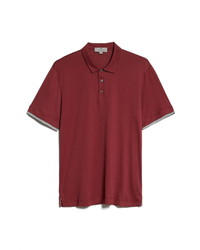 Canali Jersey Short Sleeve Polo