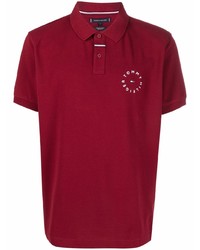 Tommy Hilfiger Logo Embroidered Organic Cotton Polo Shirt