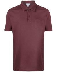 Sunspel Short Sleeved Cotton Polo Shirt