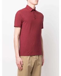 Zanone Short Sleeved Polo Shirt