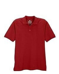 Southpole Solid Polo Burgundy