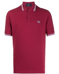 Fred Perry Striped Trim Polo Shirt