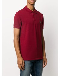 PS Paul Smith Zebra Embroidered Polo Shirt