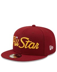 New Era Burgundy 2022 Nba All Star Game Script 9fifty Snapback Adjustable Hat At Nordstrom